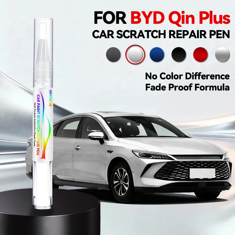 

Ручка-корректор для ремонта автомобильной краски, средство для удаления царапин, аксессуары для авто DIY, для BYD Qin PLUS, серый 082, белый WAZ, черный 146, зеленый, голубой 128