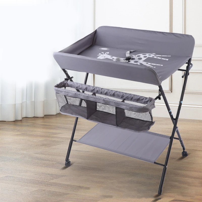 Multifunction Baby Changing Table Foldable Newborn Diaper Changing Tables Safety Care Station Infant Mats Dropshipping