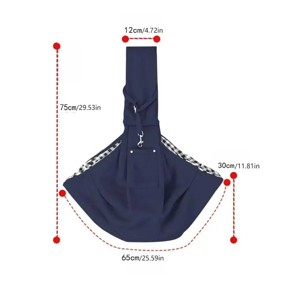 حقيبة كتف للحيوانات الأليفة للخريف والشتاء، حقيبة كتف مريحة، حقيبة حمل للحيوانات الأليفة في الهواء الطلق، كلاب وقطط صغيرة في حدود 7.5 كجم