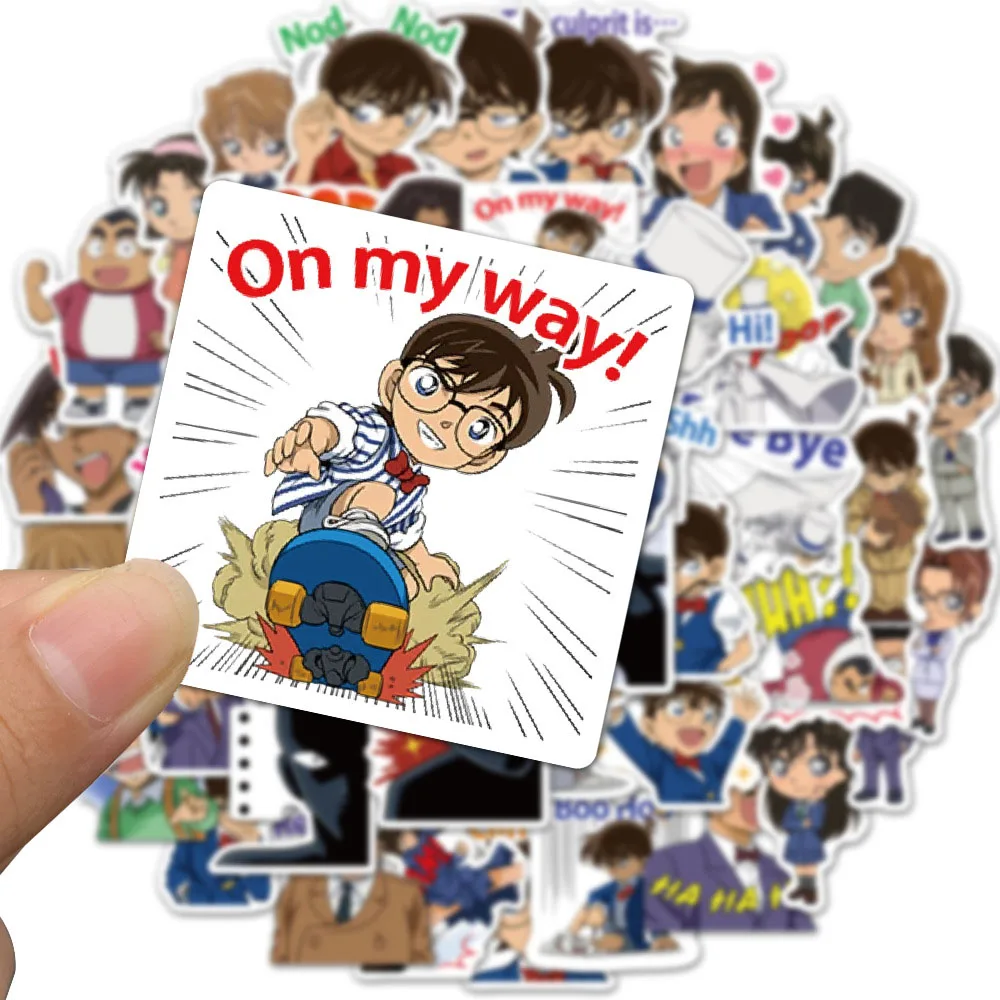 

Detective Conan stickers, refrigerator, phone case, laptop, suitcase decoration stickers, cute anime stickers, children's toys
