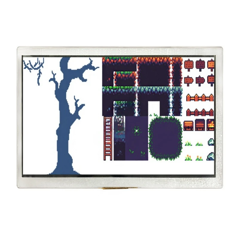 For 7 Inch 10.1 Inch DVI LCD Display 1024×600 Screen For Raspberry Pi PICO Advertising Machine Module