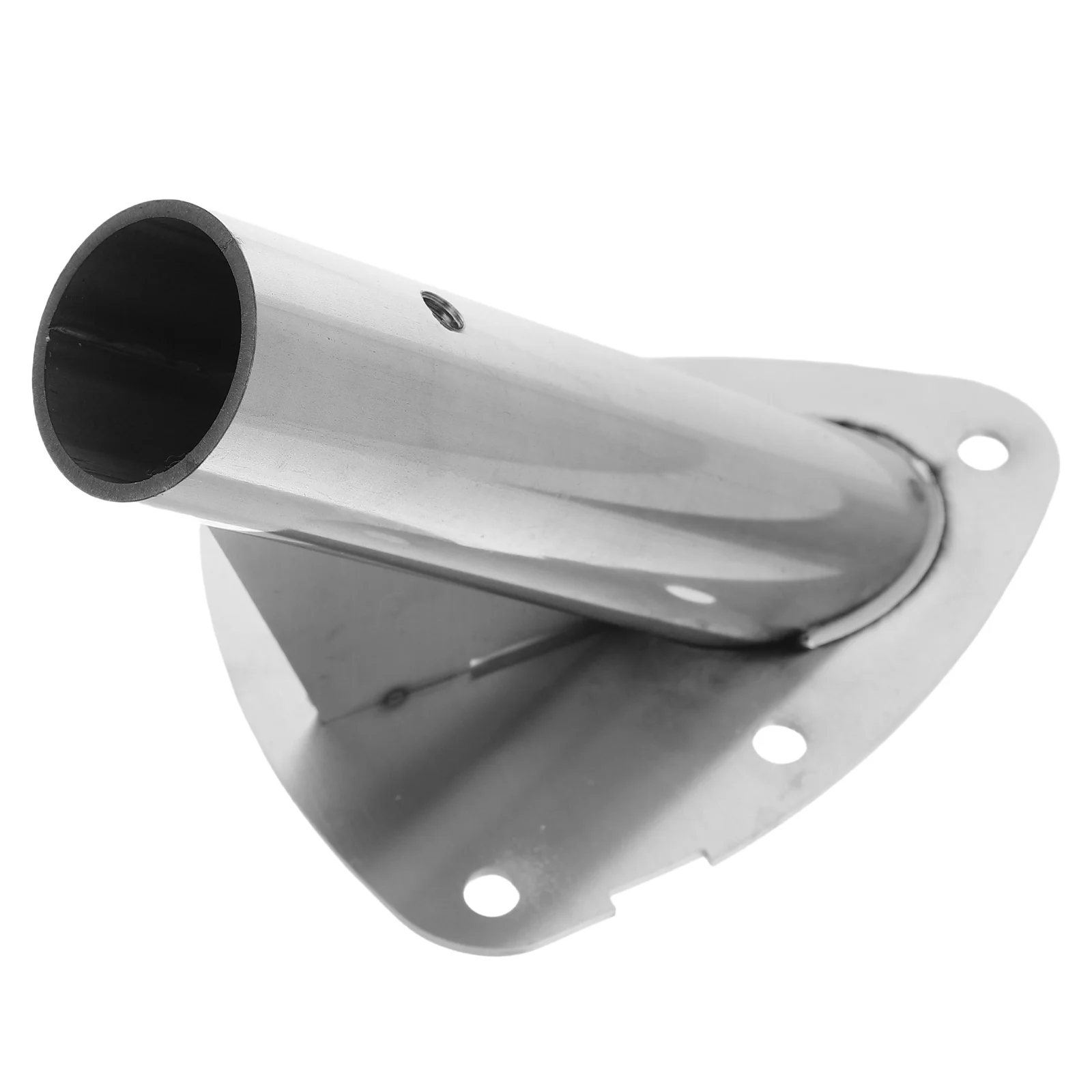 

Flagpole Holder Heavy Duty Stainless Steel Reinforced Base For Outdoor Balcony Porch Deck Wall Railing Mount Bracket