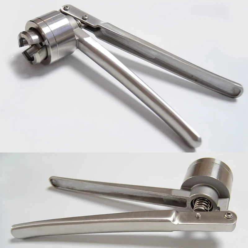 Imagem -06 - Manual Vial Crimper Máquina de Selagem Manual para Crimpagem Manual Tampando Ferramentas Máquina Tampando Alicate de Pinça de Garrafa 13 mm 15 mm 18 mm 20 mm