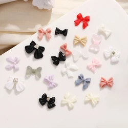 50PCS 리본 수지 활 네일 매력 부품 DIY 한국어 매니큐어 디자인에 대 한 3D 라인 석 네일 아트 장식 액세서리 용품