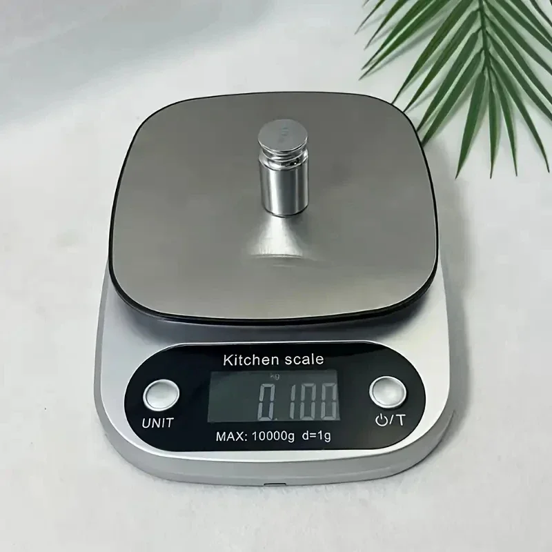 1pc Accurate Digital Kitchen Scale for Cooking and Baking - 22lb Capacity in Grams and Ounces Perfect for Coffee Meat and More