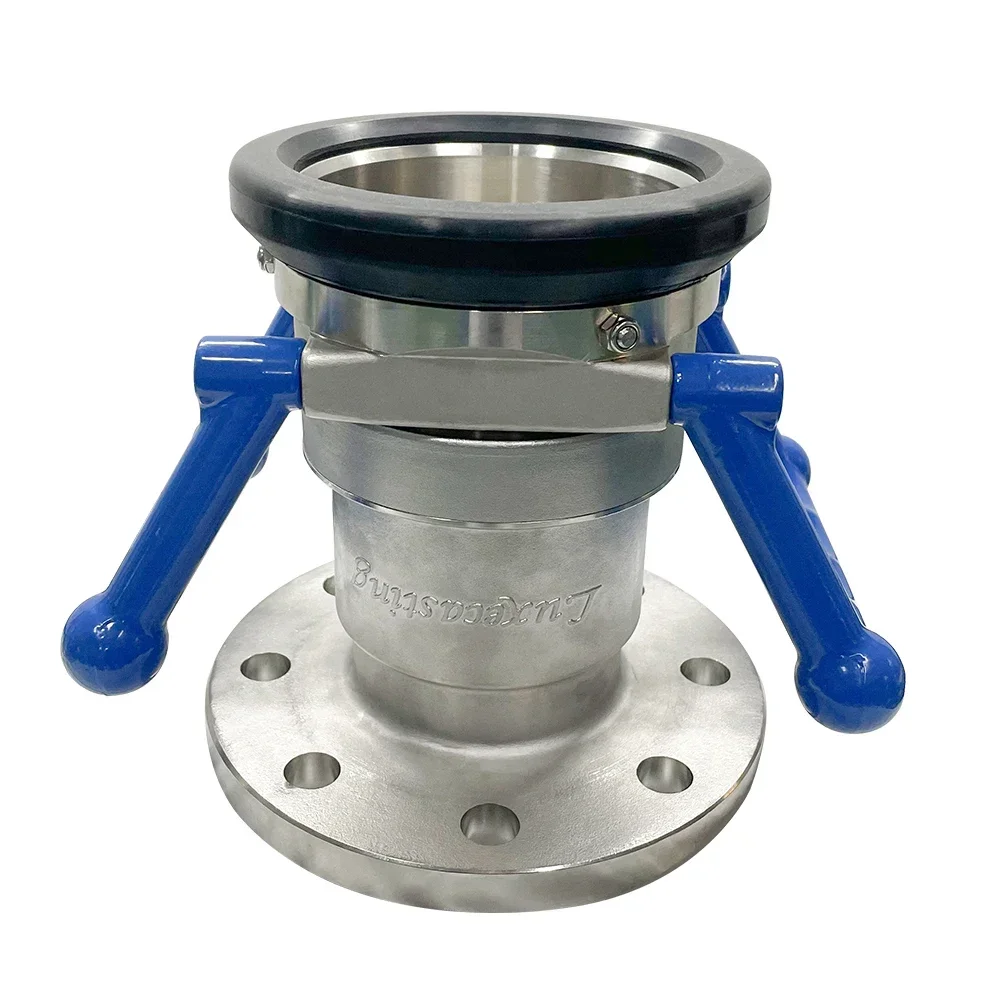 Premium Products 2026 x Liquefied Gas Transport Fuel Tank Limited Shaft Coupler Female Quick Api Dry Disconnected Coupling