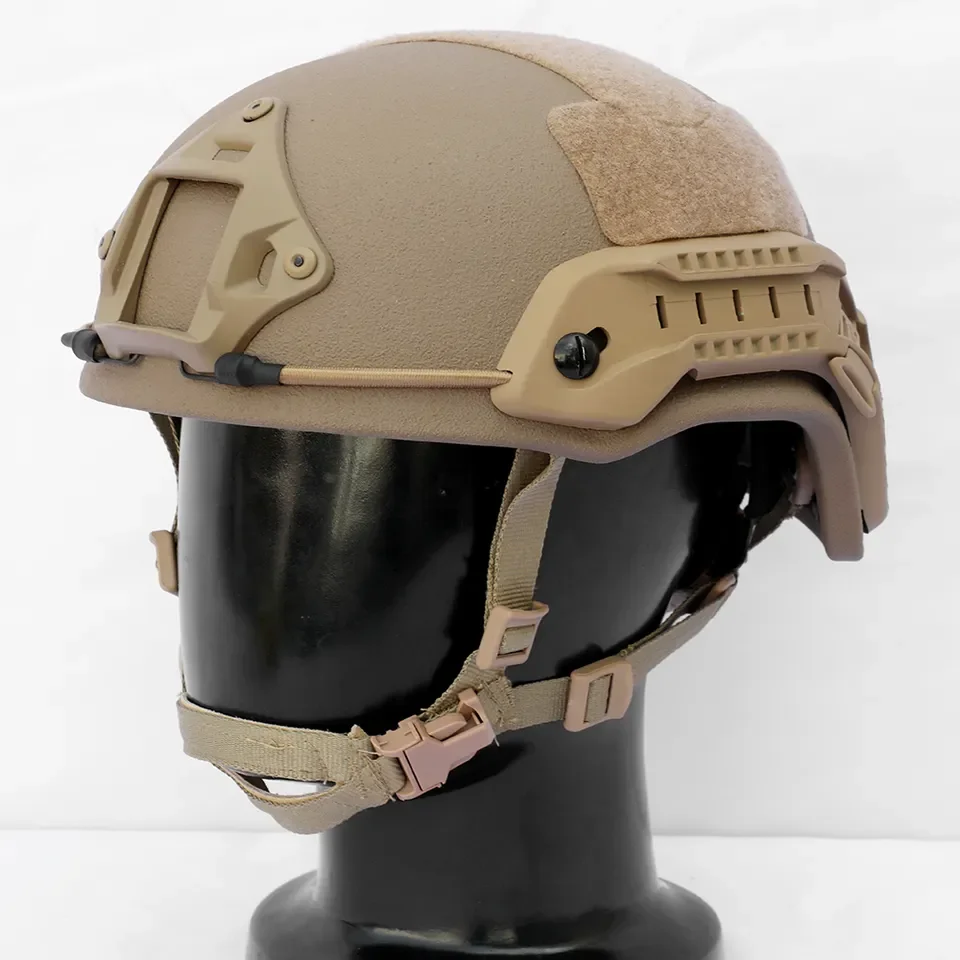 100% Aramid FAST High Cut Capacete Balístico NIJ IIIA Capacete à prova de balas Capacete do exército Headrim Bulletproof Body Armor Helmet