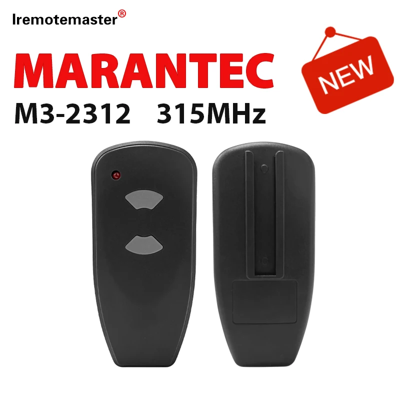 Imagem -02 - Martin-controle Remoto para Abridor de Porta de Garagem Marantec M32312 M3-2314 M33313 65892 M3-2432 Ml1312v Ml-2312 Clips 315mhz