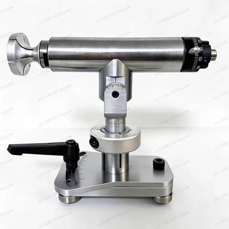 Precision angle grinding and circular brushing for watch case backs - Watch Repair Tool Turret Holder