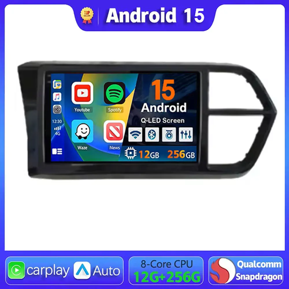 

Android 15 For Volkswagen VW Jetta VS5 2020 Navigation Multimedia Monitor Screen Autoradio Carplay Bluetooth NO 2Din DVD 5G WIFI