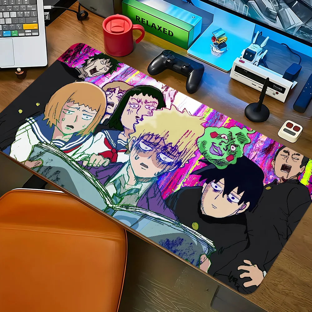 Anime M-Mob Psycho 100 Cool Mouse Pad Non-slip Lockedge Thickened Desktop MousePad Large Comfort Gaming Office Student