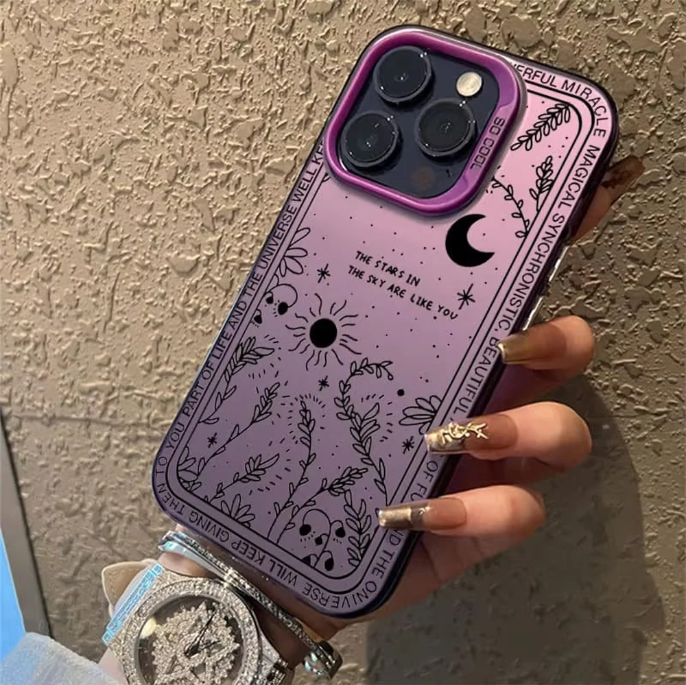 Flower Plant Moon Phone Case for Infinix Hot Note Zero 70 60i 60 50 40 30 30i 20 20s Smart 10 9 8 Edge Pro Plus 4G 5G Back Cover - view 5