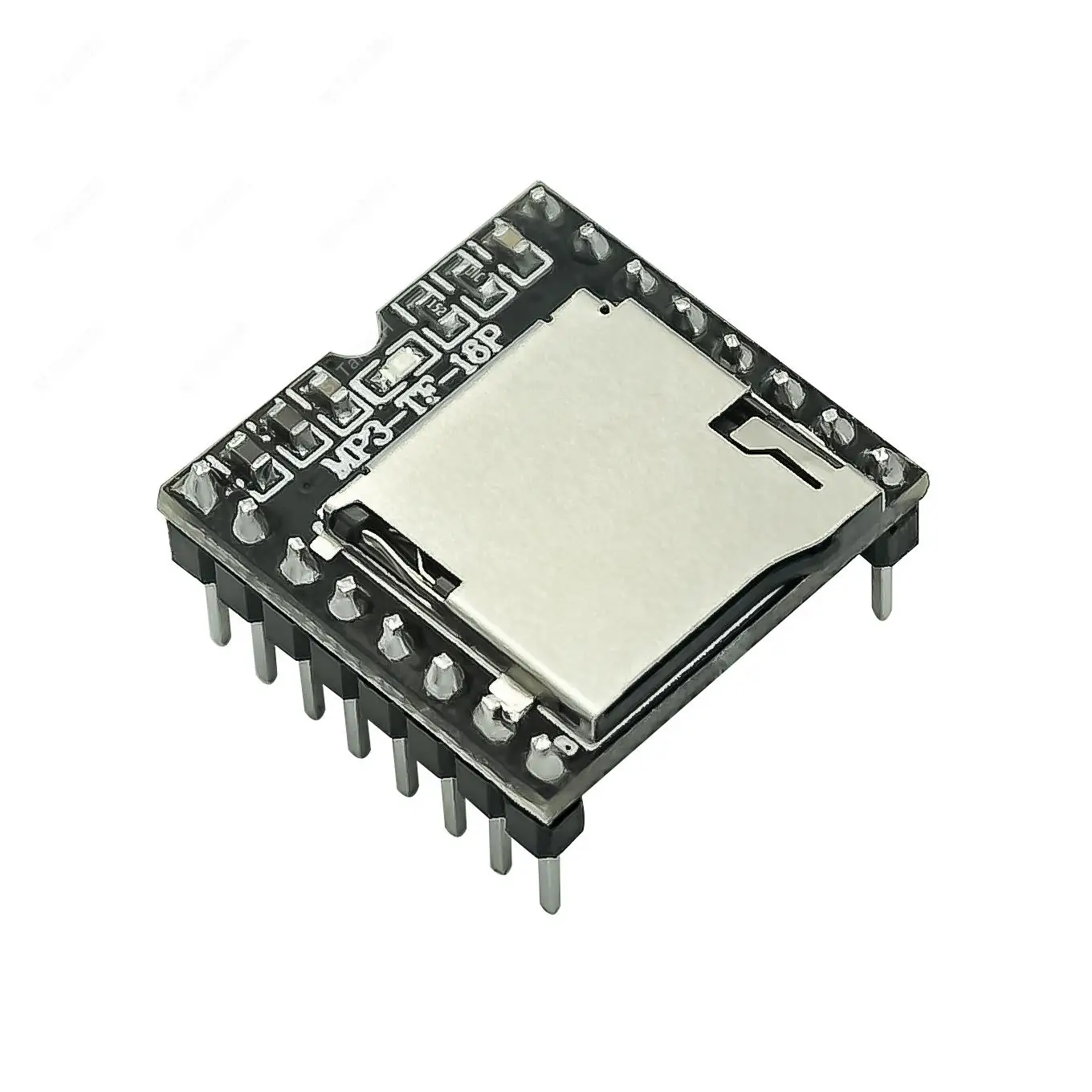 Mini MP3 Player Module, TF Card, U Disk, Audio, Voice Module Board, Arduino, DF Play, Atacado