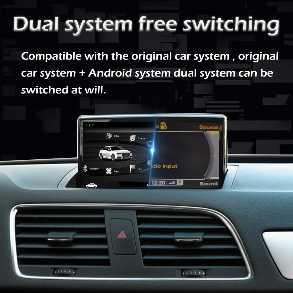 Android 16 für Audi A6 A7 C7 RS6 RS7 S6 2012 - 2018 Auto-Radio-Videoplayer IPS HD Touchscreen Bluetooth Carplay Haupteinheit WLAN – Detail 10