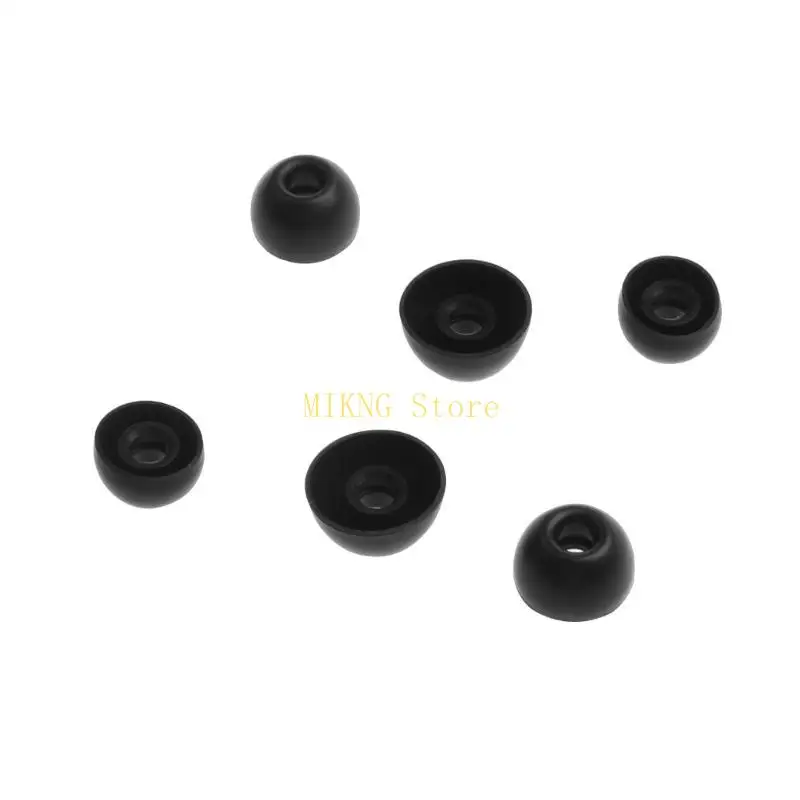 6pcs / pack silicone أذن أذن لبراعم الاستوديو / Fit Eartips Earphone Earclugs أفضل بيع