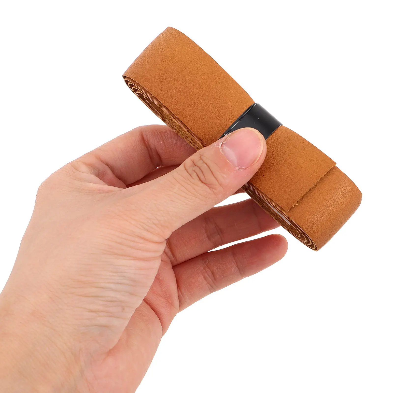 

Cowhide Non Slip Tennis Racket Grip Tape Sweat Absorbing Handle Wrap for Badminton Bicycle Handlebar Sports Rod Grip Tape