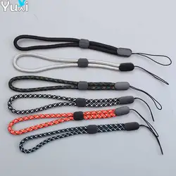 YuXi Mobile Phone Case Strap USB Disk Key Short Lanyard For iPhone 15 Xiaomi Adjustable Hand Straps Audio Anti-lost Wrist Rope