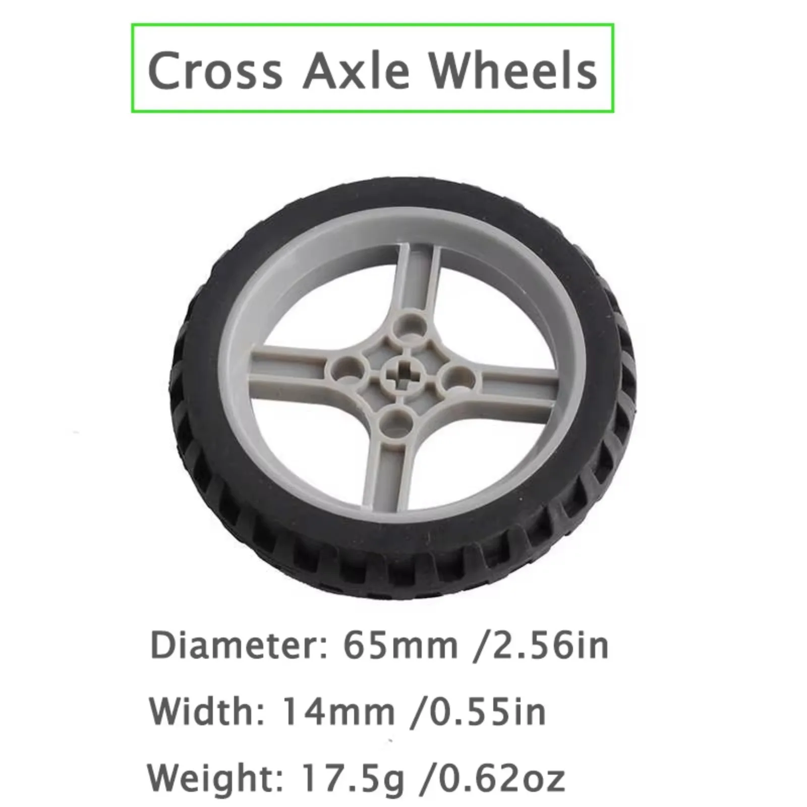 4 pezzi Geekservo 270 gradi programmabile grigio Geek Servo/ruote dell'asse trasversale per fai da te Micro:bit Robotbit per LEGOeds Building Brick