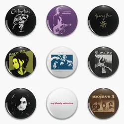 Cocteau Twins Lullabies Mbv Bilinda Star Mazzy My Soft Button Pin Customizable Cartoon Collar Hat Women Decor Fashion Lover