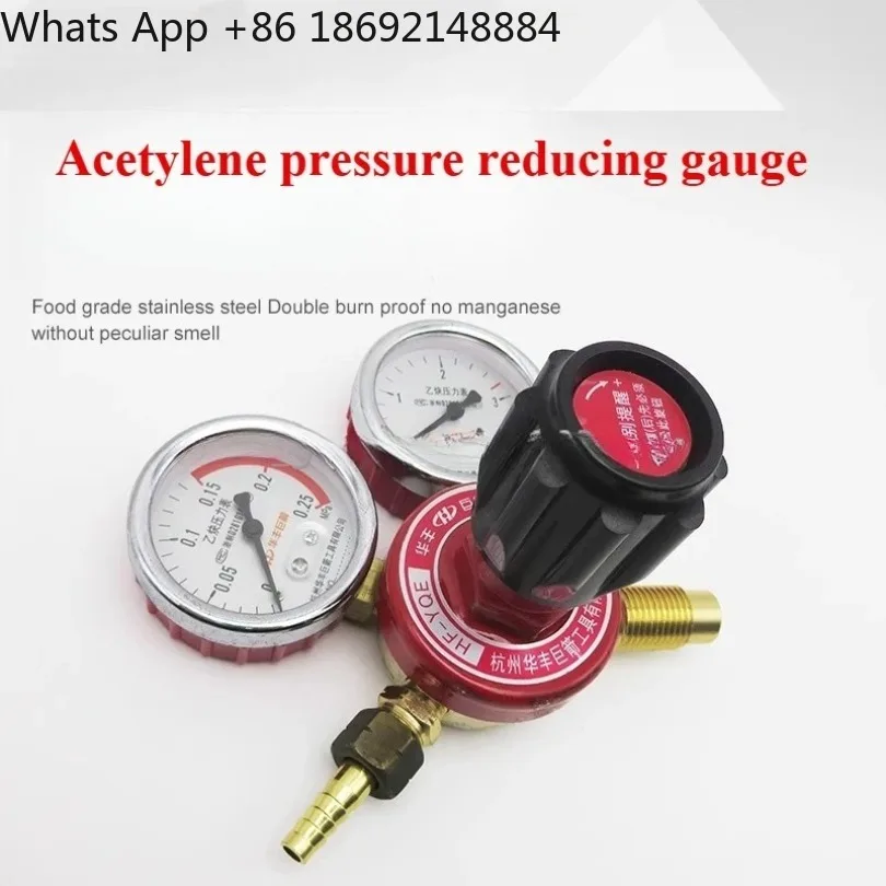 Professional Oxygen Acetylene Regulator Pressure Gauge - Welding Torch Cutting Torch for Gas Pressure Control and Metalworking