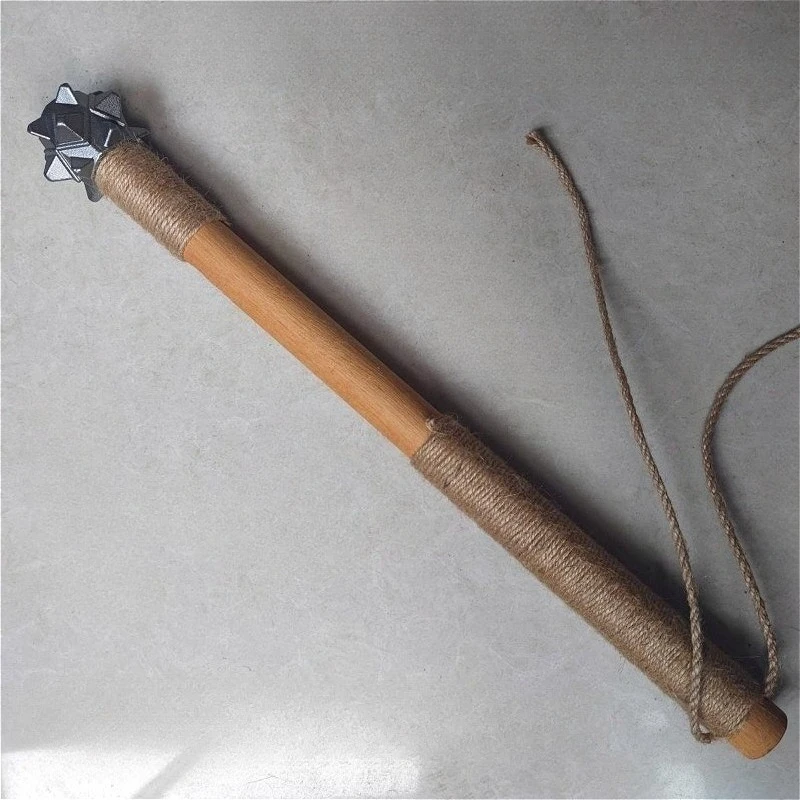 Retro Portable Multifunctional Hammer Outdoor Self-defense Broken Window Safety Hammer Anti-slip Handle Long Handle Hand Tools