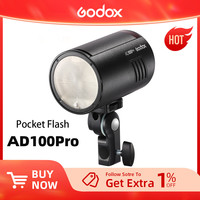 Godox AD100Pro TTL 100Ws Outdoor Flash Speedlight 2.4G Wireless X AD100 PRO Pocket Flash For Sony Nikon Canon Fujifilm PK AD200