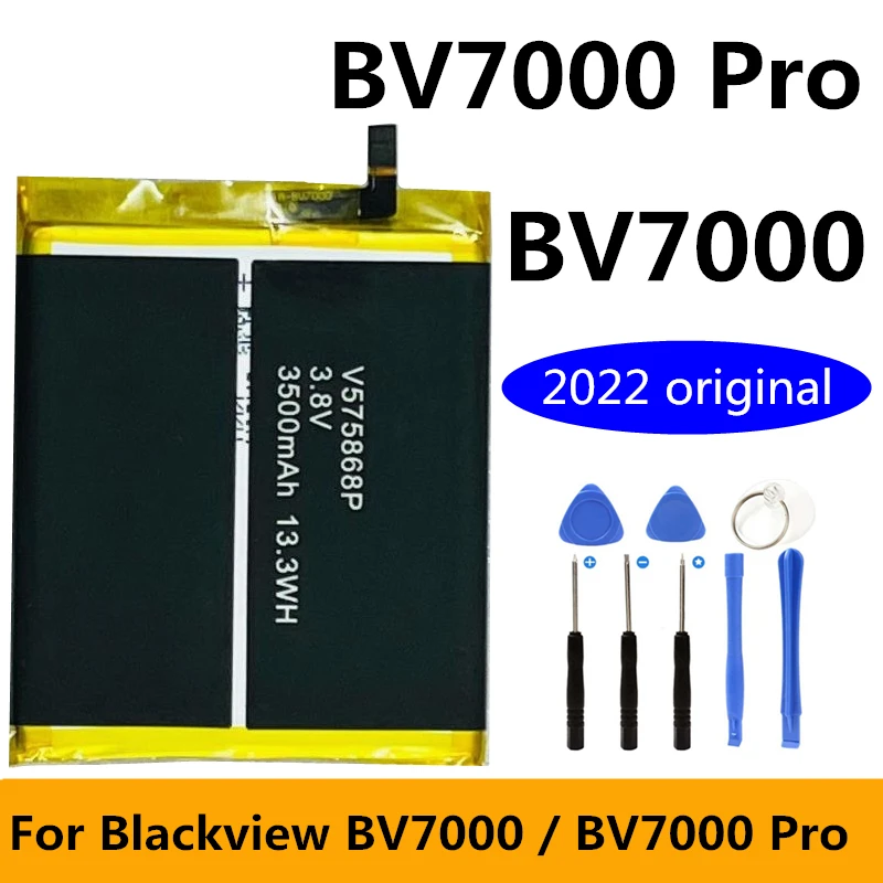 Original for Blackview A7 A5 A60 E7 E7S A8 Max A9 A10 A20 BV4000 BV5000 BV6000 BV7000 BV8000 BV9000 BV9600 BV9700 Pro Battery