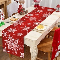 Merry Christmas Table Runner Xmas Table Cover Christmas Decorations For Home 2025 Navidad Natal Gifts New Year 2026 Tablecloth