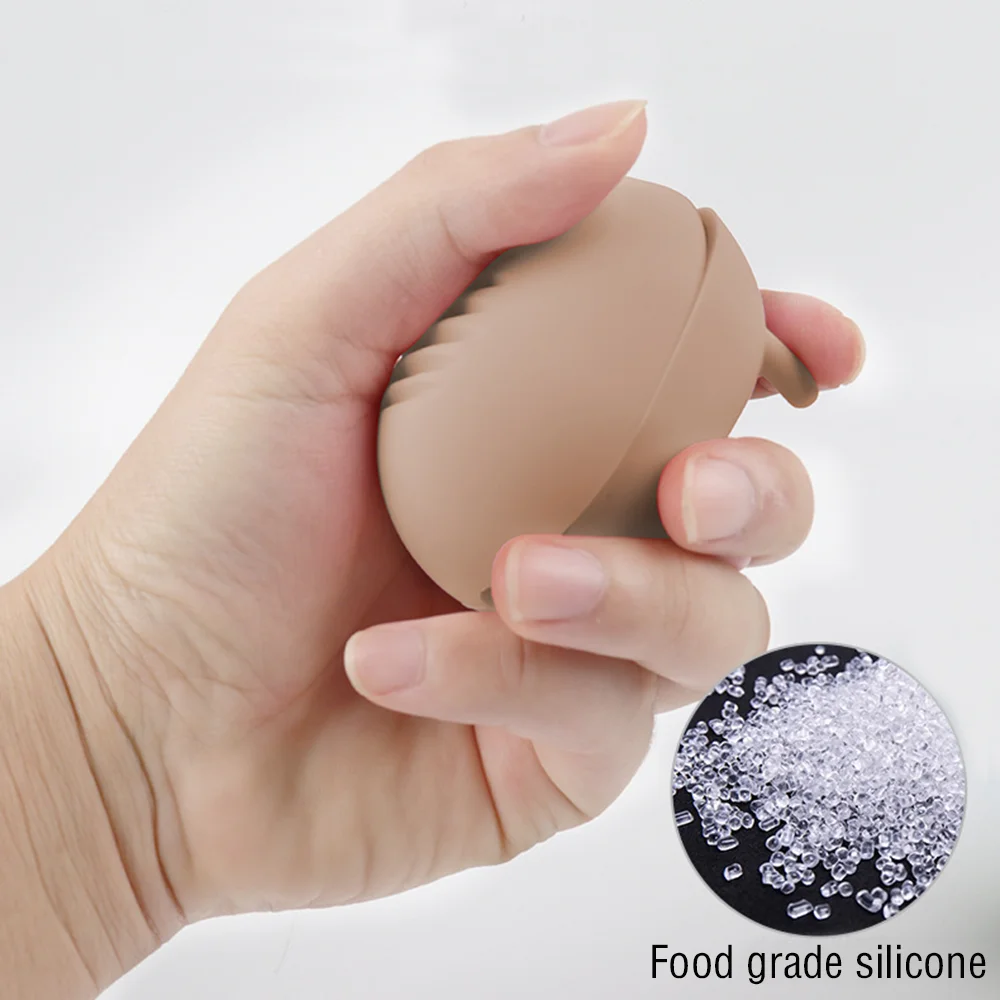 Silicone Makeup Sponge Holder Silicone Beauty Sponge Storage Box Egg Makeup Sponge Holder Stand Powder Puff Drying Holder