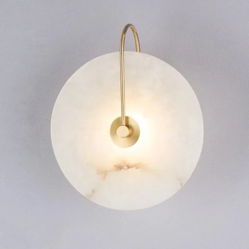 

Bedroom Marble Modern Nordic Wall Light Living Room Bedside Corridor Light Fixture Kitchen Restaurant Decor Sconce Wall Lamp