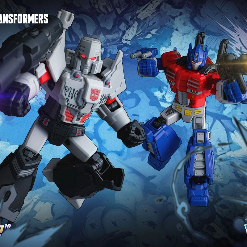 Blokees Figures Transformers Galaxy Version Vol.6 - Parallel Universe Series Peripheral Collection Assembly Toys Gifts