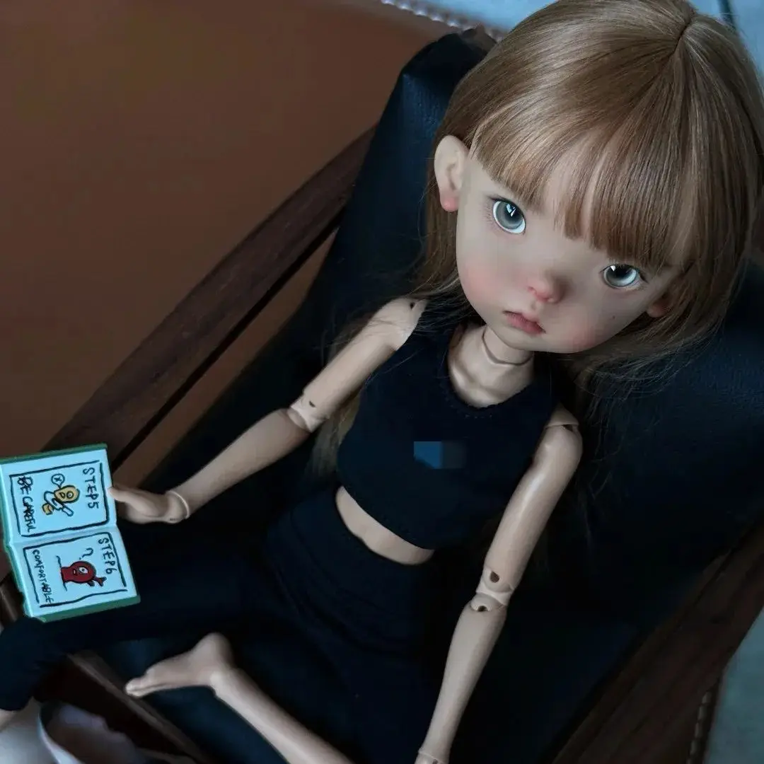 

Новая sd bjd Doll1/6-landoudou, кукла из смолы для девочек, художественная модель, высокое качество, игрушка, сделай сам, макияж, бесплатная доставка