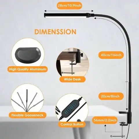 Trådlös flasklampa med pekskärm, 3 färger och steglös dimning, nattlampa för bar, vinflaskdekor, skrivbordslampor 10 best sales skrivbordslampa - №7