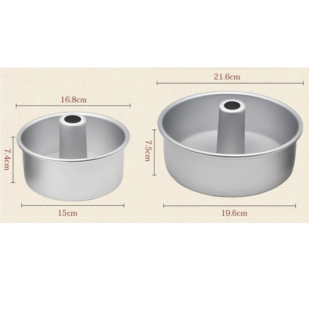 3 قطعة 8 بوصة مجموعة قوالب الخبز جوفاء مستديرة كعكة عموم لايف أسفل لتقوم بها بنفسك قالب المعجنات العقص تصميم حتى نقل الحرارة سهلة التنظيف #6