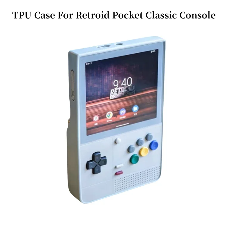 Retroid Pocket Classic Case TPU Schutzhülle Anti-Fall RP Classic Spielkonsole Schutzhülle Hüllen Spielzubehör