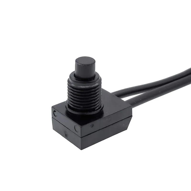 2Pcs KP107S IP67 Waterproof Push Button On-Off Switch NC NO Auto-Lock ZE-107S Self-Locking Switchs Press Type image 4