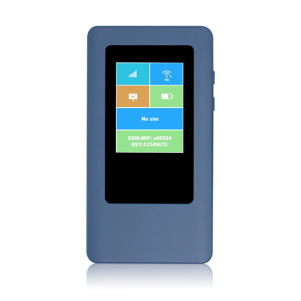 ZXY M200 جهاز توجيه WiFi صغير محمول 5G مع MIFIs WiFi6 ونقطة اتصال لـ SOHO يتميز بتشفير جدار الحماية QoS VPN WEP #1