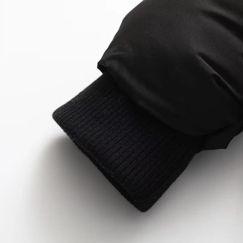 Winter Jackets Women's Thick Warm Coat Black Outwear Solid Long Sleeve Tops Streetwear With Zipper 2024 inszart Jacket Coat Top