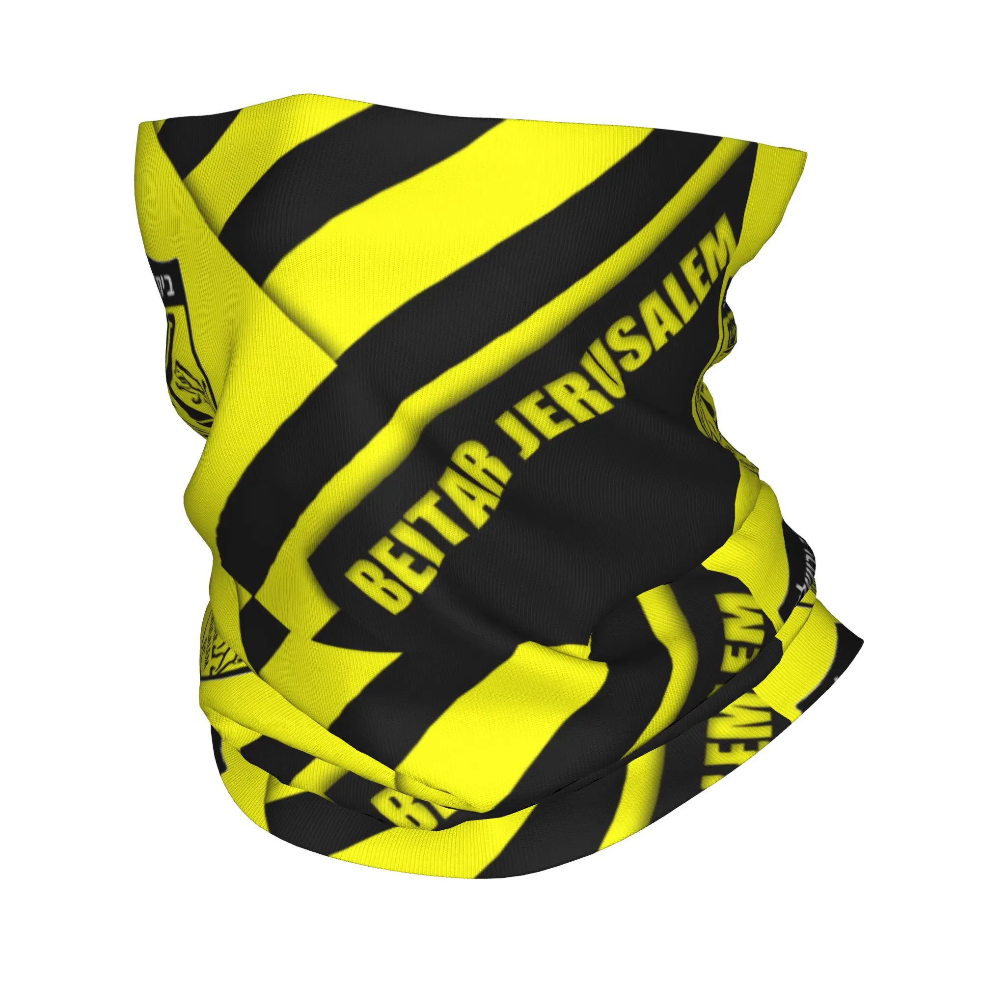 Beitar Kudüs Bandana Boyun Kapak Baskılı Futbol Oyunu Wrap Eşarp Sıcak Balaclava Sürme Erkekler Kadınlar için Yetişkin Tüm Sezon