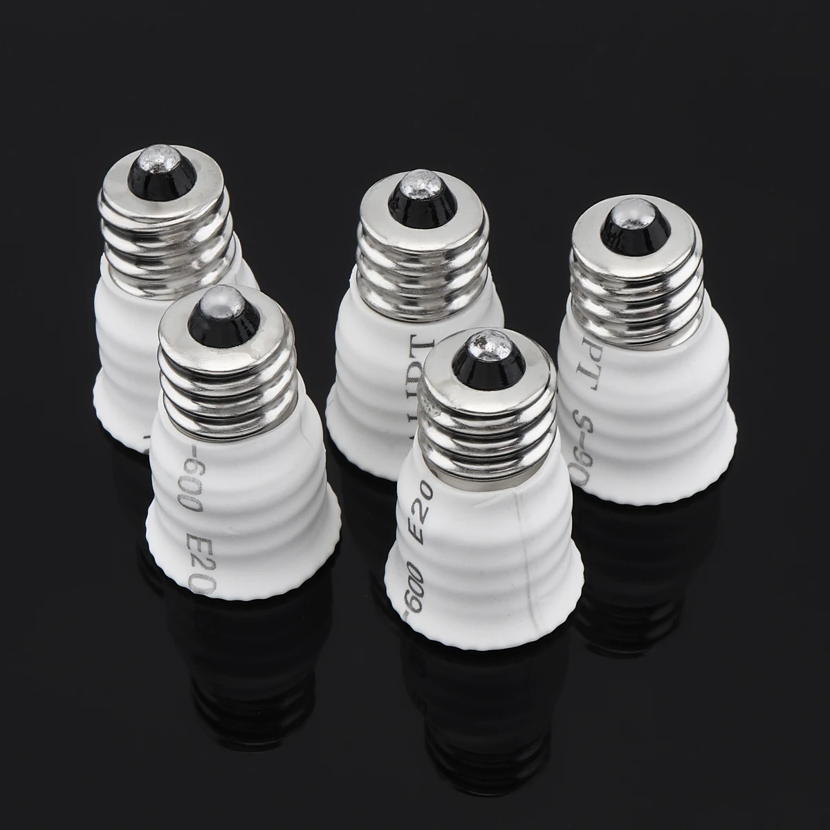 5pcs E12 to E14 Light Socket Adapter Converter LED Light Holder Lamp Bulb Adapter Sockets Changer Lighting Accessories image 3