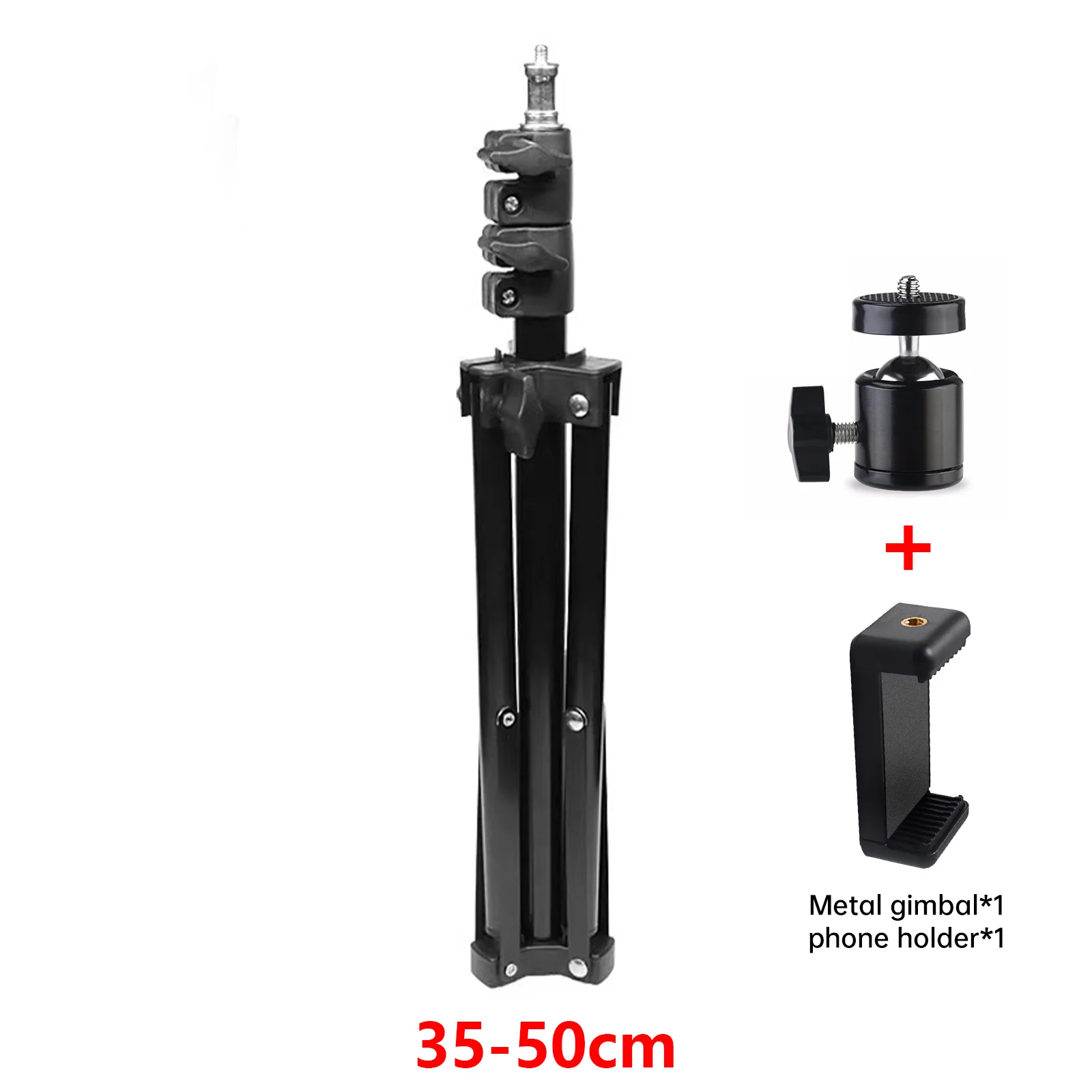 Metal Tripod Stand Universal Projector Bracket Extendable to Aluminum Alloy Interface Adjustable Height for Projector