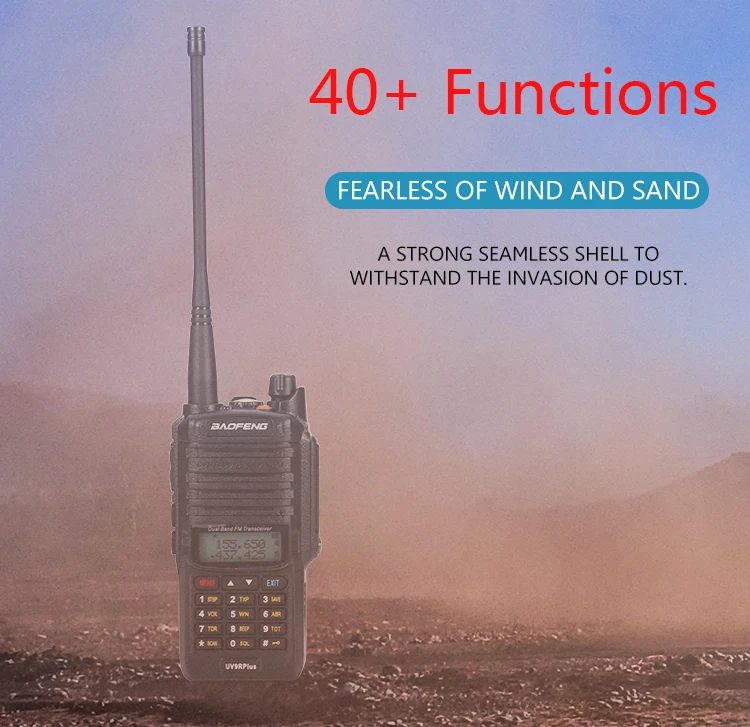 2024 10w Uv 9r Plus 40 Walkie Talkie For Hunting 50 Hf Transceiver Vhf Uhf Ham Radio Long Range Cb Radio Station