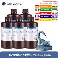 ANYCUBIC 405nm UV Resin Texture Resin 14K High-precision 3D Printer Matte Texture UV Photopolymer Resin For Photon Mono 5s Pro