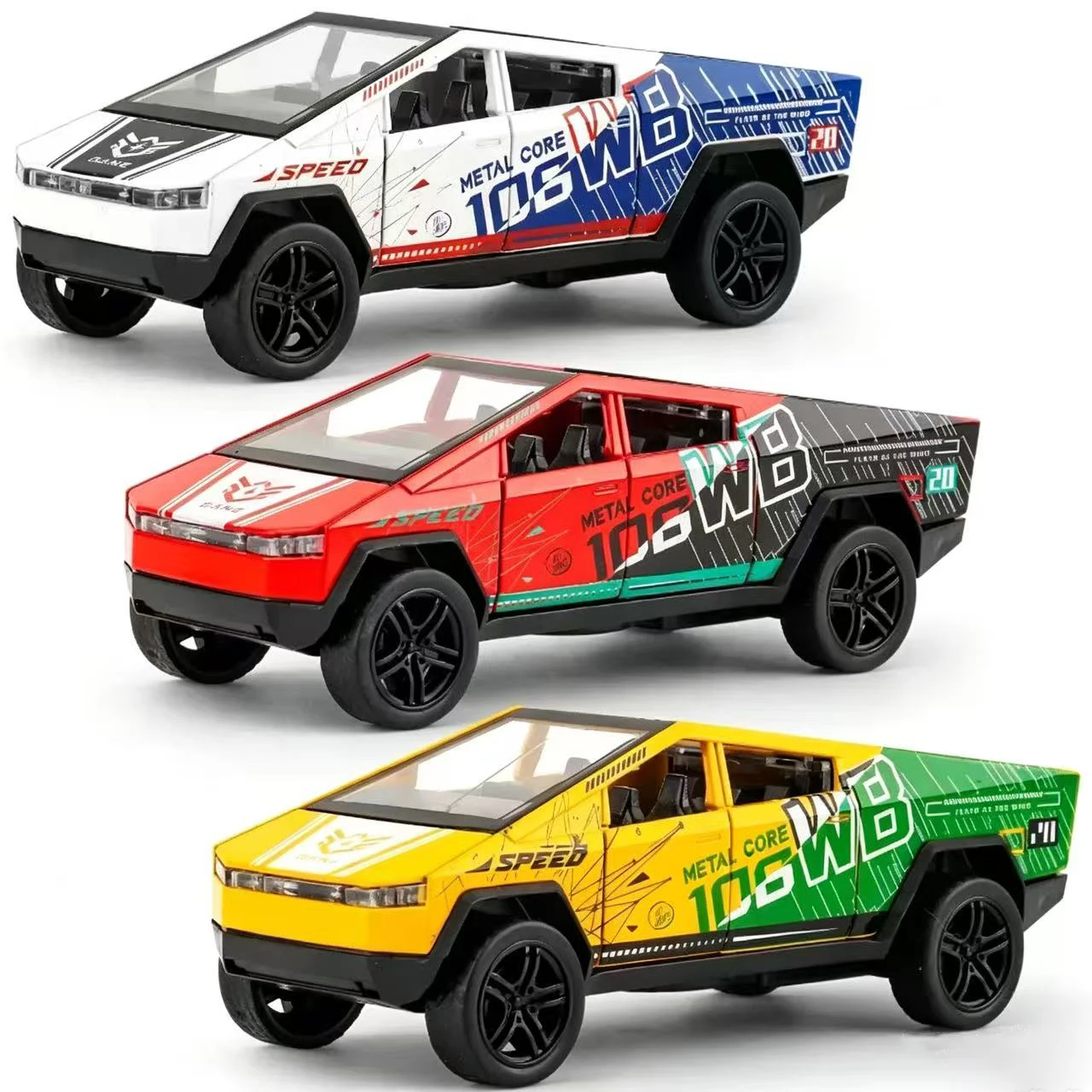 

1:32 Scale Cast Simulation Alloy Toy Car Door Can Be Opened Pullback Drive Collectible Model Vehicle Toy for Kids