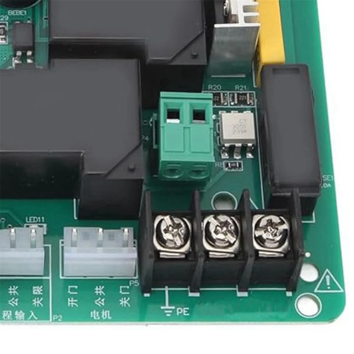 ABIY-Circuit Control Board,Automatic Door Opener Control Board,Main Electronic Control Board for Sliding Gate Motor 220V