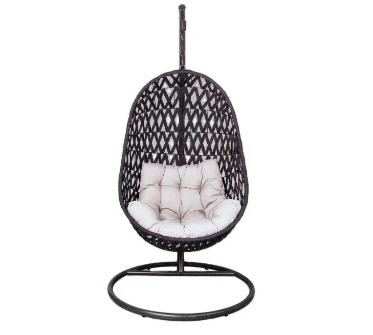 luxury patio balcony garden home terrace outdoor rattan wicker swing hanging hammock basket chair egg chair