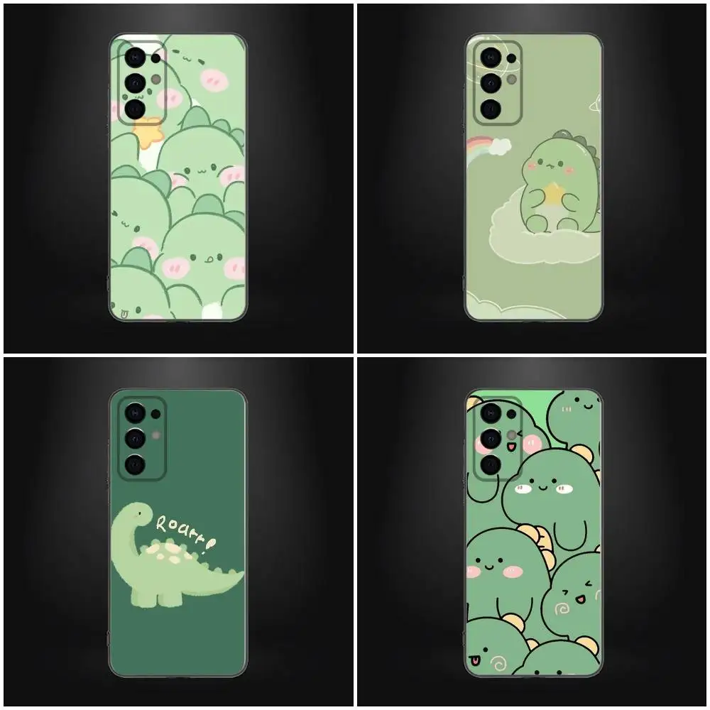 

Couple Dinosaur Phone Case For Samsung Galaxy A13,A21s,A22,A31,A32,A52,A53,A71,A80, Soft Black Cover