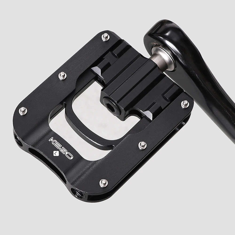 

1 пара складных педалей для велоспорта Brompton, 9/16 дюймов, складные педали для горного велосипеда, нескользящие аксессуары для педалей из алюминиевого сплава, детали