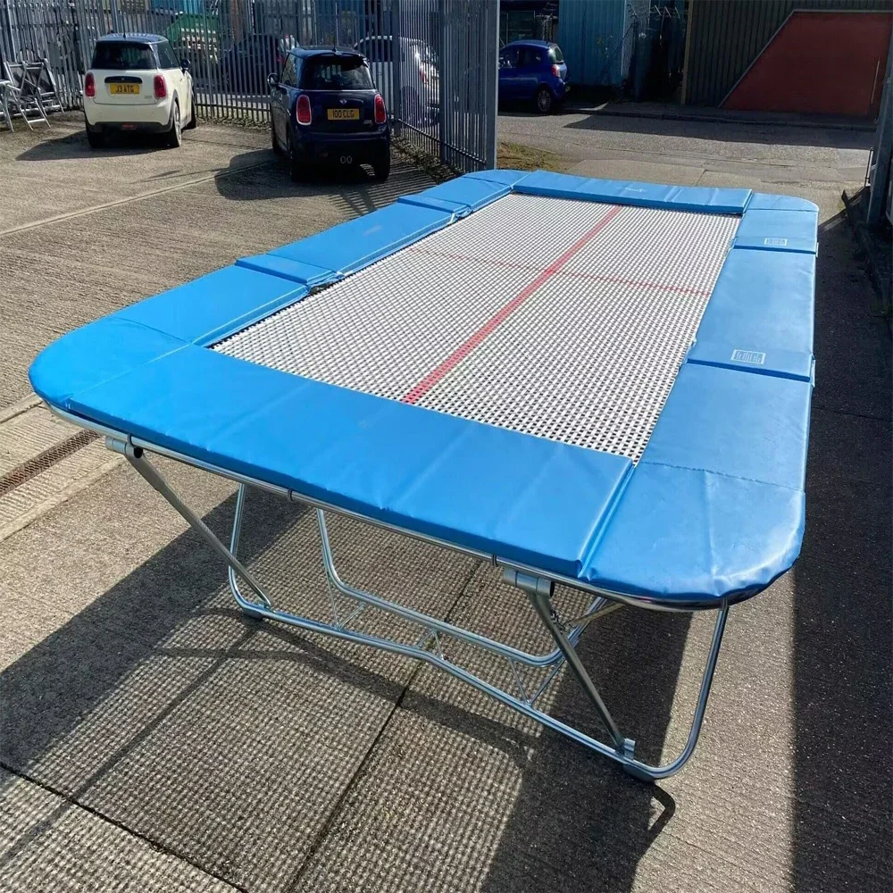 High Quality Indoor Outdoor Gymnastic Rectangular Trampoline Tumbling Trampoline  for Competition