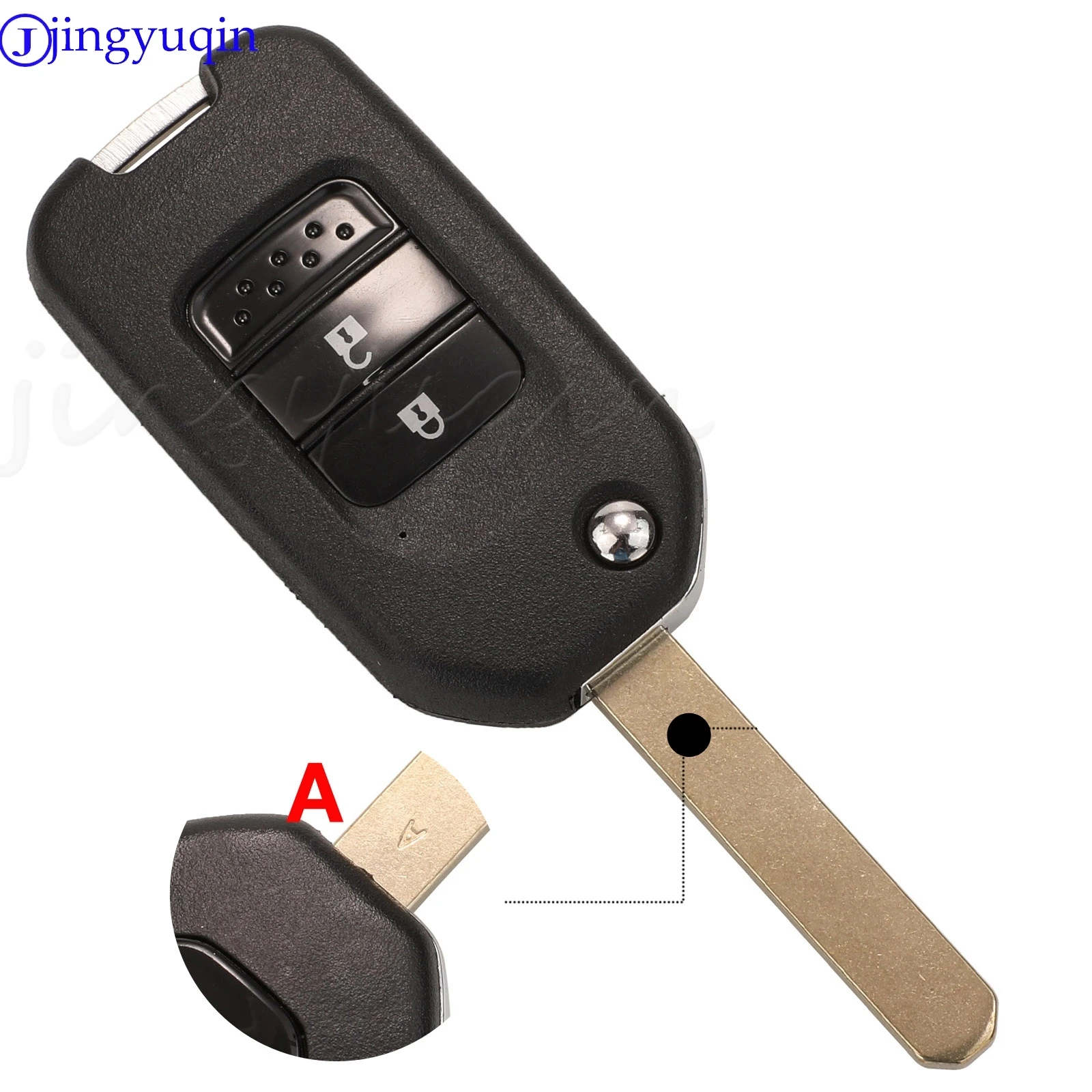 jingyuqin 2/3BTN Remote Key Fob 433MHz HLIK6-3T TWB1G721 For Honda Civic Accord City CR-V Jazz XR-V Vezel HR-V FRV Spirior JADE